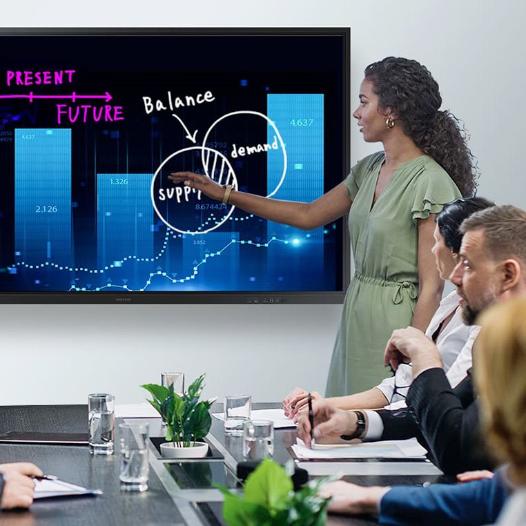 Lavagna multimediale Samsung Flip 3 75" in offerta